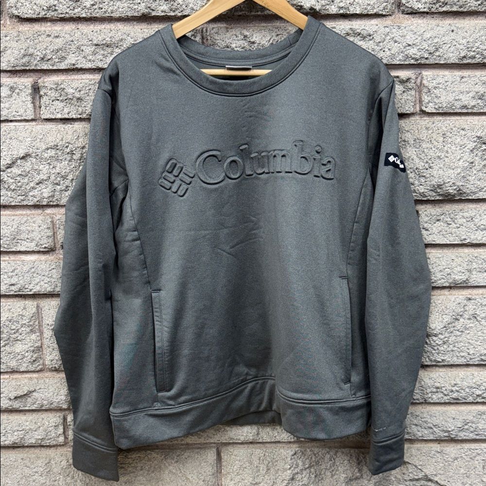 Columbia Men's Charcoal Crewneck Sweater